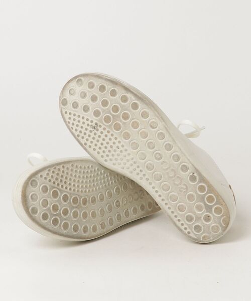 「ECCO」 ローカットスニーカー 22.5cm ホワイト レディース_画像3