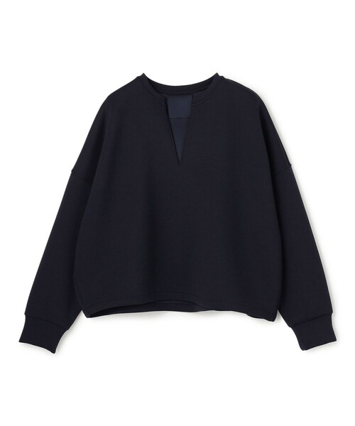 「UNFILO」 長袖カットソー SMALL ネイビー レディース_画像9