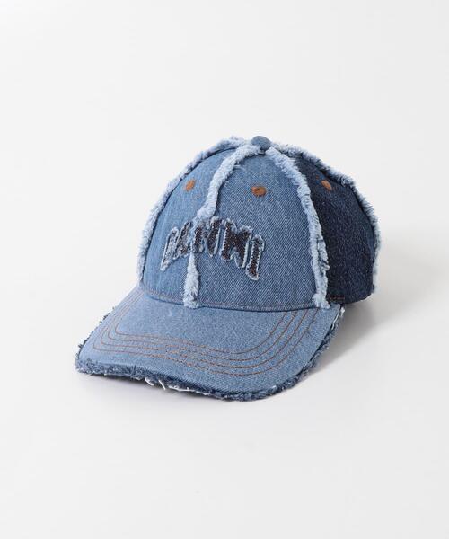 GANNI（ガニー） キャップ 帽子 レディース GANNI DENIM PATCHWORK CAP