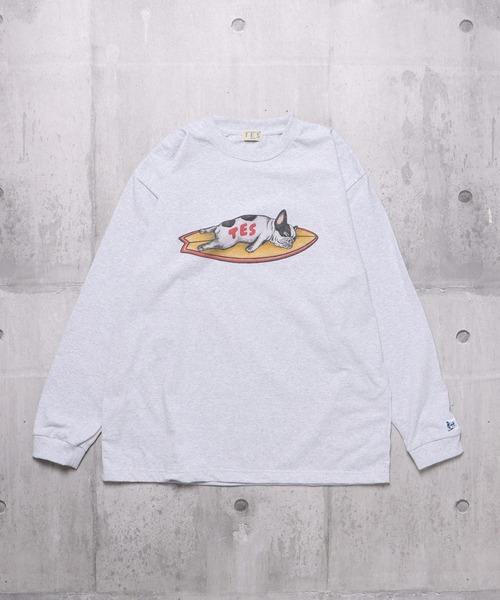 「The Endless Summer」 長袖Tシャツ X-LARGE ベージュ メンズ_画像8
