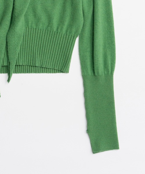 MAISON SPECIAL（メゾンスペシャル） ニット セーター Scarf Knit Top