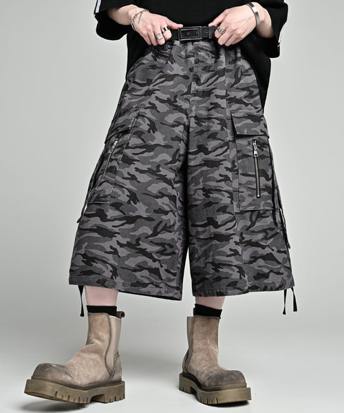 「ADRER」 カーゴパンツ X-SMALL ブラック メンズ_画像6
