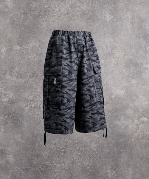「ADRER」 カーゴパンツ X-SMALL ブラック メンズ_画像7