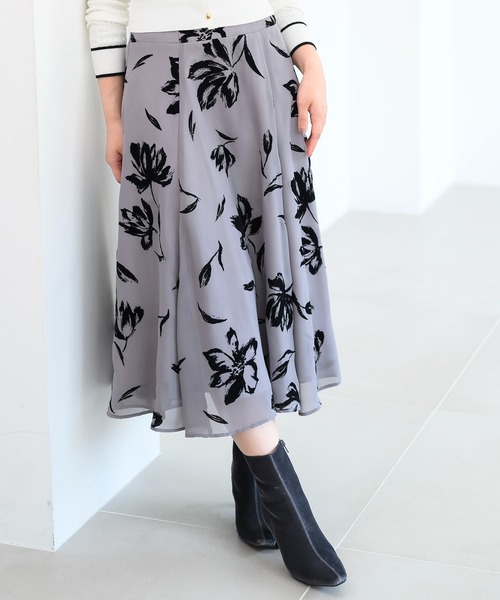 「MISCH MASCH」 スカート M グレー レディース_画像2