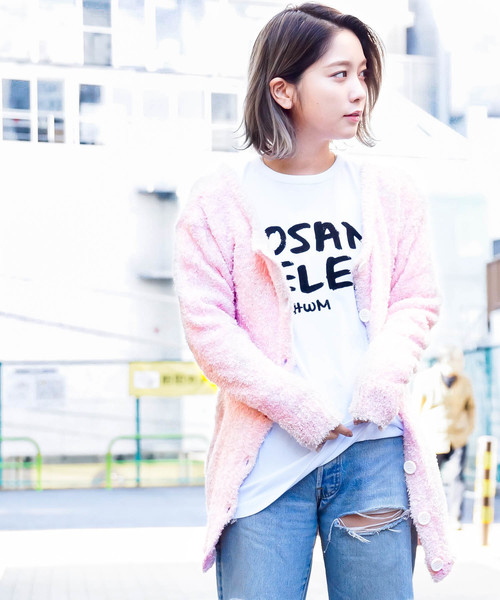 カーディガン HOLLYWOODMADE/MISS BIG NO.9 2WAY C レディース HOLLYWOOD MADE カーディガン HOLLYWOODMADE/MISS BIG NO.9 2WAY