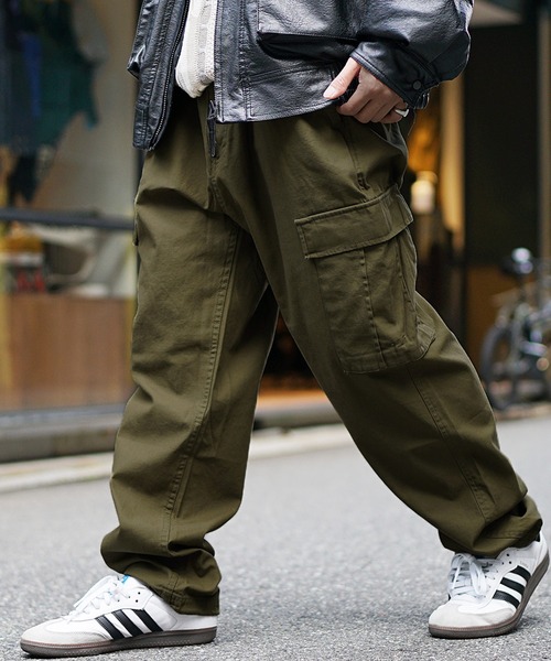 FR2 ミリタリーワイドカーゴパンツ MinoriTY（マイノリティ） ワイドパンツ カーゴパンツ 「MinoriTY