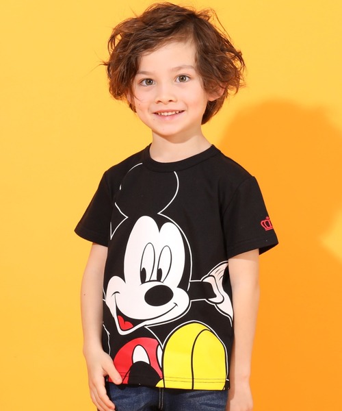 Tシャツ Tシャツ 親子お揃い ディズニー Bigフェイスtシャツ 4913k 予約販売 本