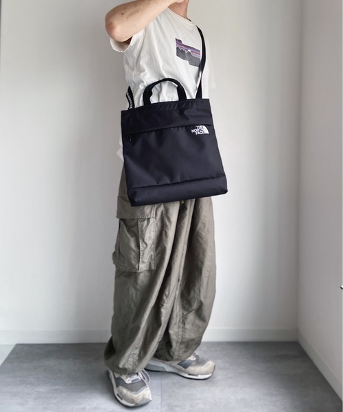 THE NORTH FACE 2way トートバッグ　ショルダーバッグ　グレー Amazon | [ザノースフェイス] バッグ メンズ トートバッグ A4