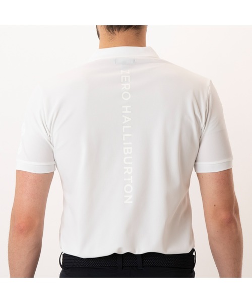 新品 ZERO HALLIBURTON ポロシャツ ホワイト 2L ZERO HALLIBURTON（ゼロハリバートン） tシャツ ZERO HALLIBURTON ZHG