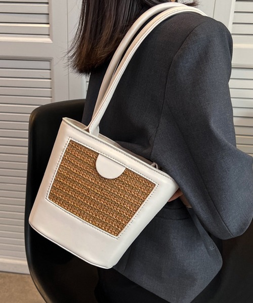 STYLEBLOCK（スタイルブロック） ショルダーバッグ バッグ ストロー 