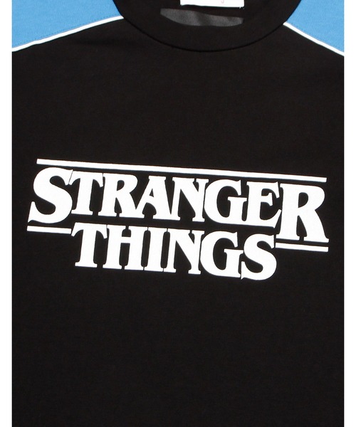 Little sunny bite tシャツ STRANGER THINGS × little Logo big