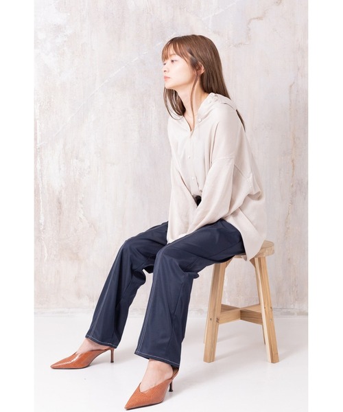 Sakka チノパン ステッチパンツ レディース : ZOZOTOWN Yahoo!店
