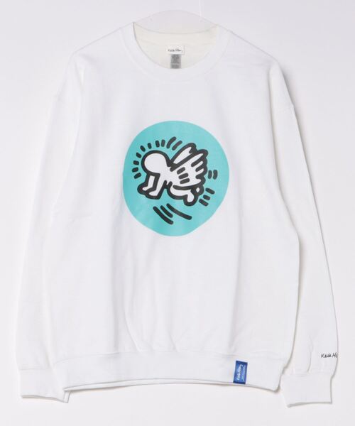 JERZEES キースヘリング　スウェット Keith Haring（キース ヘリング） トレーナー スウェット 「Keith