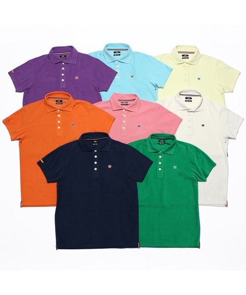 TMT classic tシャツ ソフトパイル ポロシャツ メンズ : ZOZOTOWN