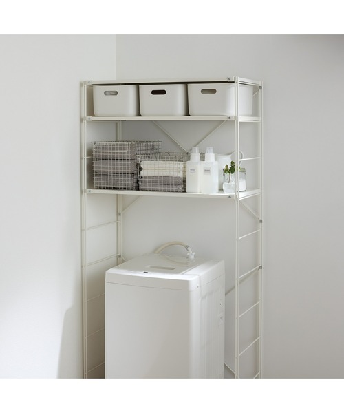 無印良品（MUJI） 収納 ステンレスワイヤーバスケット4 約幅37×奥行