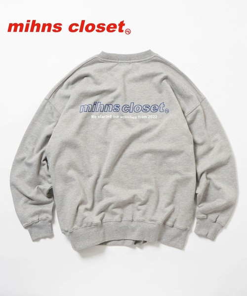 mihns closet（ミンズクローゼット） トレーナー スウェット 「mihns