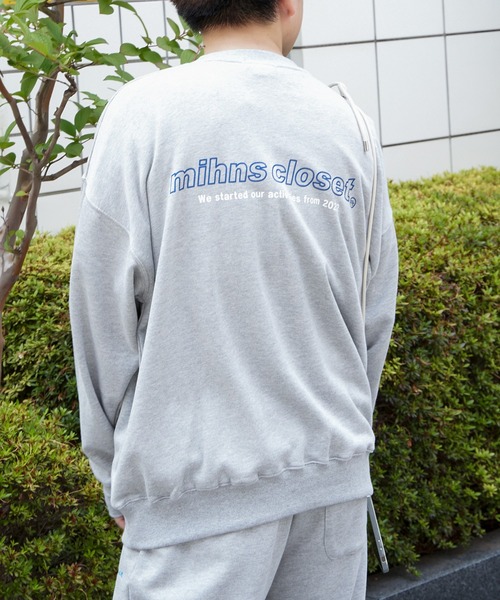 mihns closet（ミンズクローゼット） トレーナー スウェット 「mihns
