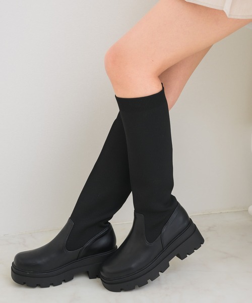 Emsexcite（エムズエキサイト） ブーツ ソックスロングブーツ