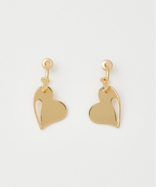 ★TEMPLE OF THE SUN★Eros Drop Studs ハートピアス ガーネット ☆TEMPLE OF THE SUN☆Eros Drop Studs ハートピアス ガーネット