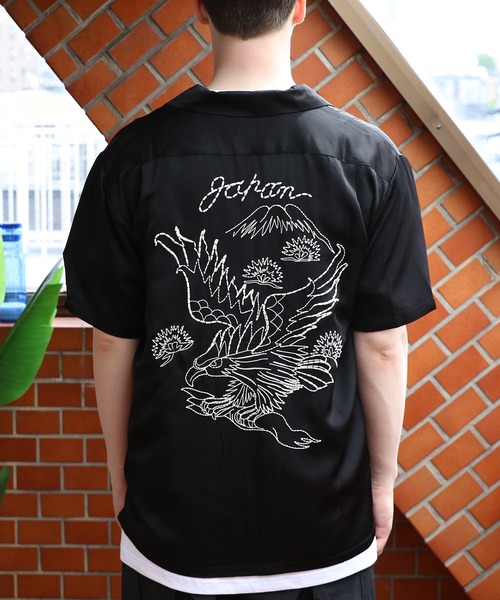HOUSTON シャツ スーベニアシャツ(HAWK) メンズ レディース