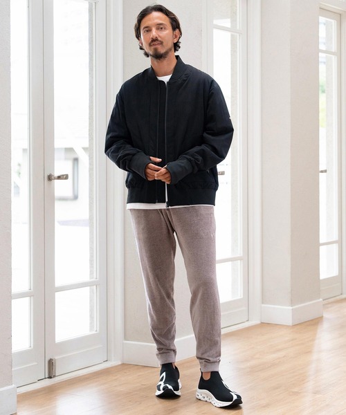 ブルゾン アウター mj10128-切り替えブルゾン-中綿キルティング メンズ