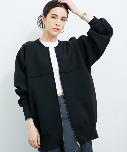 LE CERCLE par rope' ブルゾン アウター ZIPニットブルゾン
