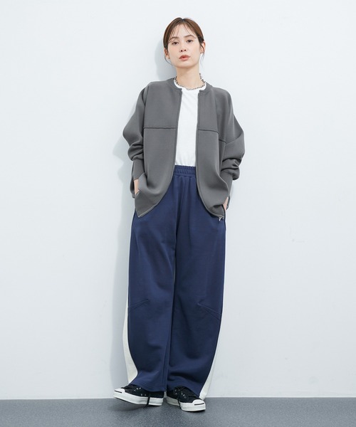 LE CERCLE par rope' ブルゾン アウター ZIPニットブルゾン