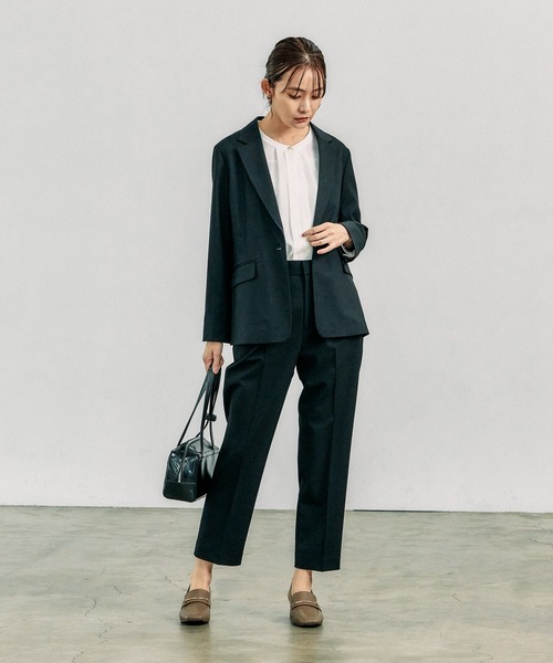 グローバルワーク　うつくシルエットジレ　ブラック 楽天市場】ウツクシルエットジレ GLOBAL WORK グローバルワーク