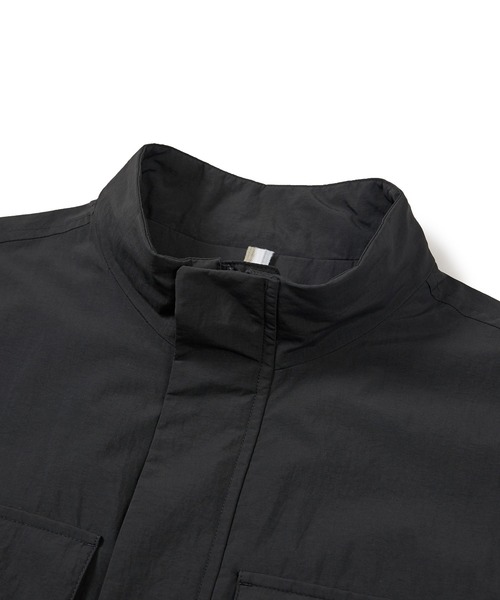 【 peak】ウインドブレーカー snow peak（スノーピーク） ナイロンジャケット Cample stand neck