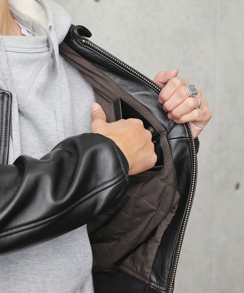 CWU-45P フライトジャケット L/TAN色　HOUSTON ヒューストン HOUSTON / ヒューストン 8192 SHEEP LEATHER CWU45P FLIGHT