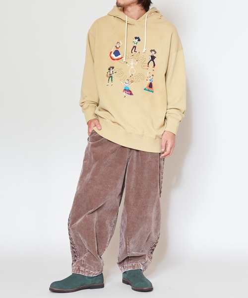 チャイハネ パーカー 「チャイハネ」Amina×grn カラウラケMEN'S