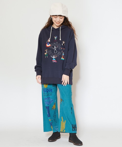 チャイハネ パーカー 「チャイハネ」Amina×grn カラウラケMEN'S