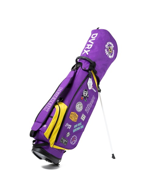 FINE CADDEIE J300 美品です 値下げ DEVEREUX GOLF ゴルフ Logo Assorted Caddie Bag メンズ