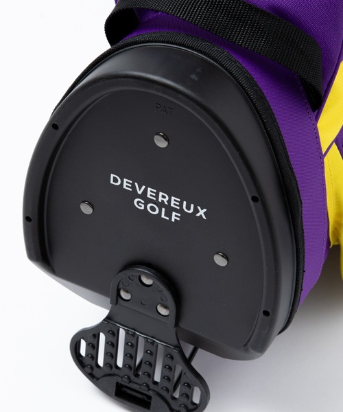DEVEREUX GOLF ゴルフ Logo Assorted Caddie Bag メンズ