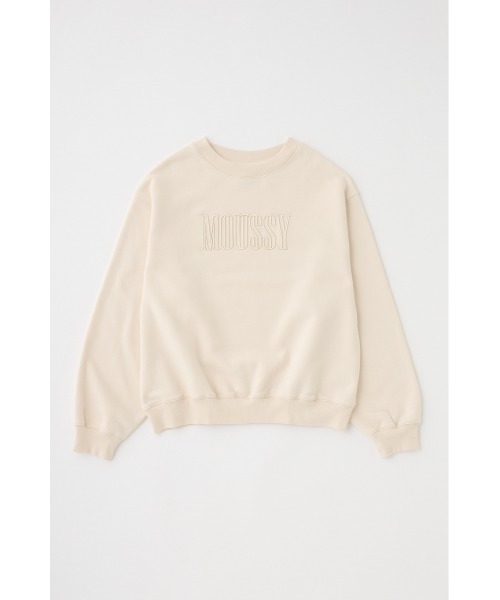 MOUSSY スウェット MOUSSY トレーナー スウェット 「ライトブラック ZOZO限定カラー