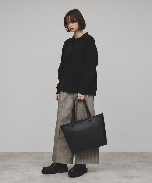 【新品未使用】tk.TAKEO KIKUCHI トートバッグ レザー  レディース tk.TAKEO KIKUCHI（ティーケータケオキクチ） トートバッグ 入学式