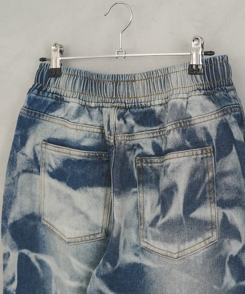 Shoowtime（ショウタイム） ジーンズ Hard bleach wash pull on denim