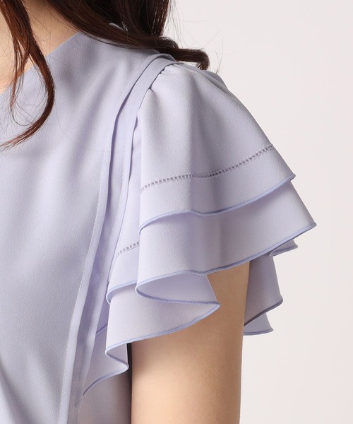 「LAISSE PASSE」 7分袖ブラウス MEDIUM ベージュ レディース LAISSE PASSE 「LAISSE PASSE」 半袖ブラウス MEDIUM アイボリー