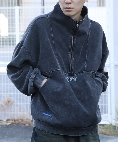 トレーナー スウェット 「SEQUENZ/シークエンズ」90s SPORTS WASHED 