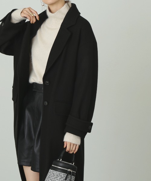 「FREE'S MART」 チェスターコート SMALL ブラウン系その他 レディース_画像2