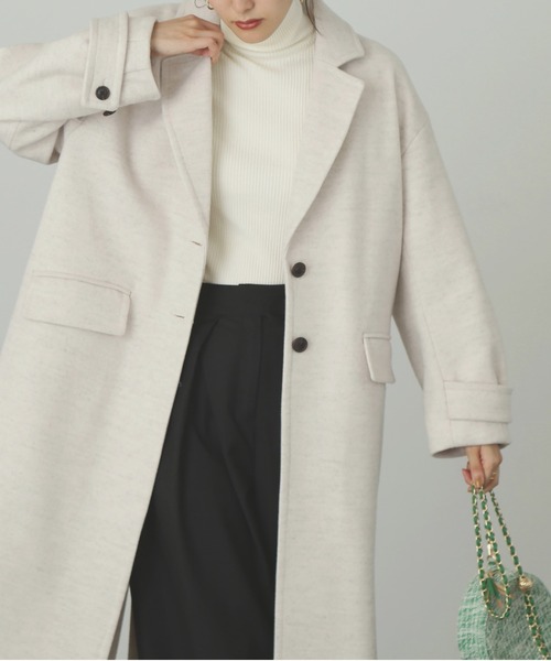 「FREE'S MART」 チェスターコート SMALL ブラウン系その他 レディース_画像7