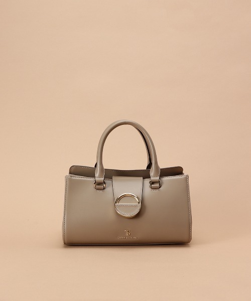 Samantha Thavasa ハンドバッグ ベルトモチーフ レザー