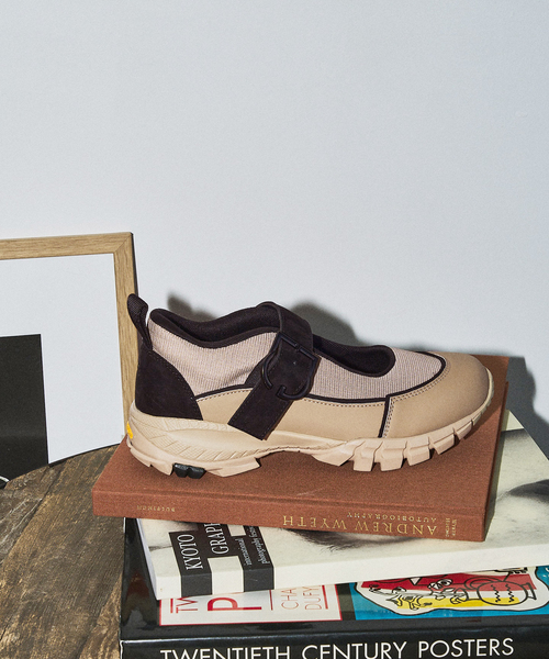 靴 LE TALON LE TALON スニーカー GRISE VIBRAM メリージェーンスニーカー