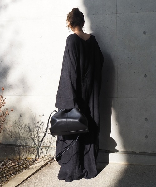 ワンピース dolman sleeve long dress /ドルマンスリーブ ロング