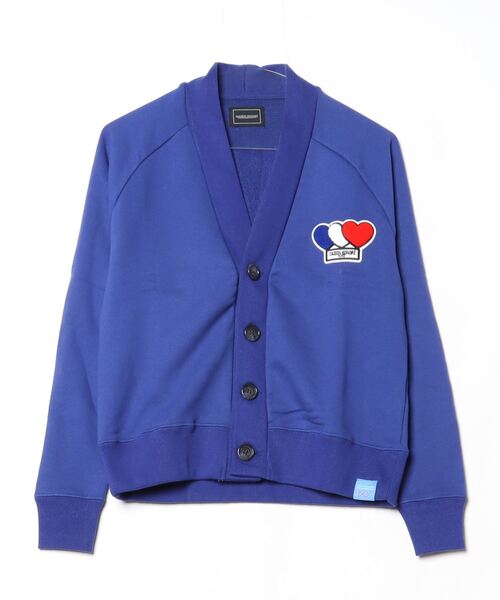 MAISON HONORE（メゾンオノレ） カーディガン 3Heart Patch Cardigan