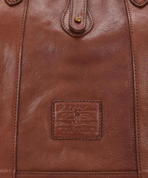 POLO RALPH LAUREN トートバッグ ヘリテージ レザー トート