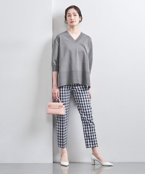 新品未使用　ユナイテッドアローズ　ミニマル2way ニット 半袖 ボーダー UNITED ARROWS LTD. OUTLET｜ミニマル 2WAY 6分袖 ニット