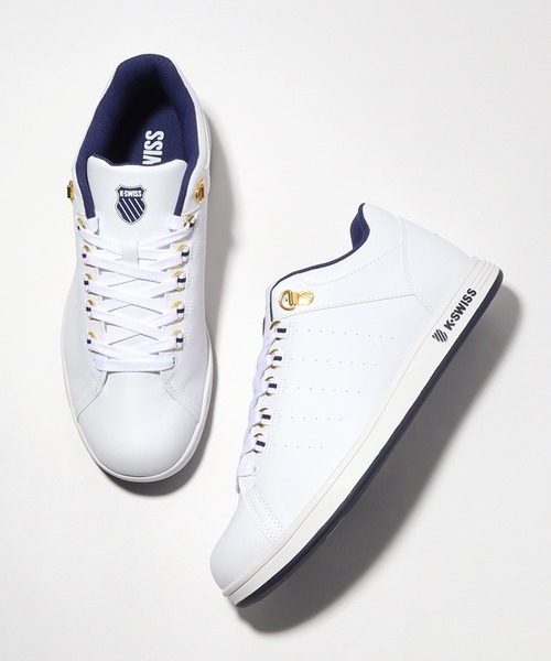 K-SWISS スニーカー 「K-SWISS/ケースイス」パンチング ミッド