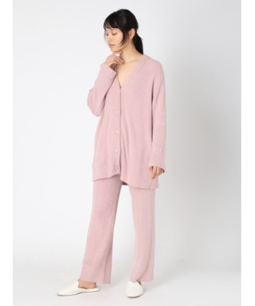 Gelato Pique カーディガン ピンク ジェラートピケ gelato pique ソフトジェラートロングカーディガン