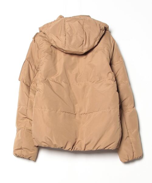 「COMMON WARE」 「HALHAM」ダウンジャケット L ベージュ レディース_画像2